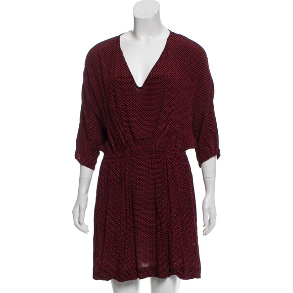 Maje Dresses & Skirts - MAJE V-Neck Mini Dress Size Large